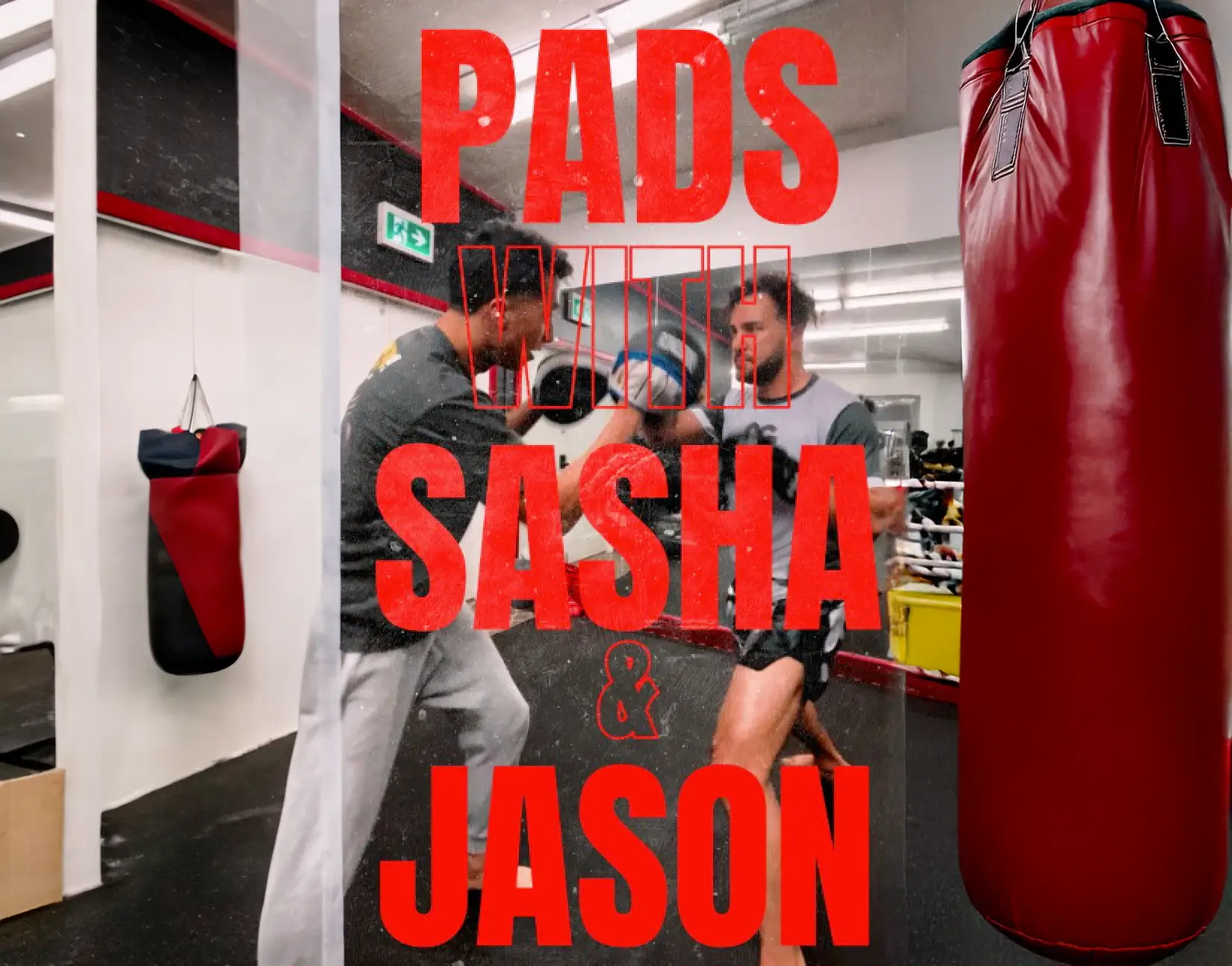 Kickboxing and boxing training during fight camp at Modern Warrior Combat and Fitness in Vancouver